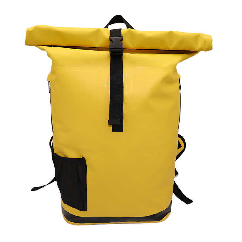 dry backpack yellow